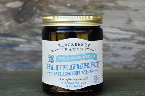 No Sugar Added Blueberry Preserves