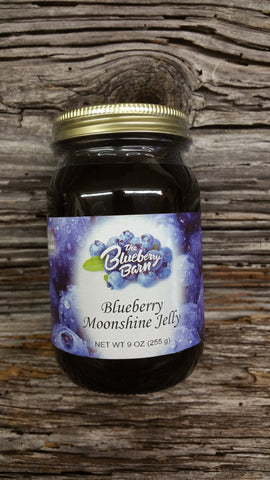 Blueberry Moonshine Jelly