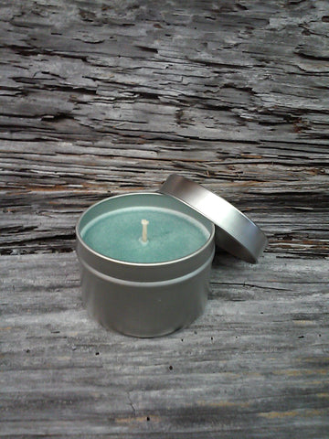 Travel Tin Blueberry Muffin candle