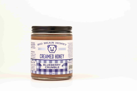 Blueberry Crumble Creamed Honey - 8 oz