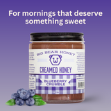 Blueberry Crumble Creamed Honey - 8 oz