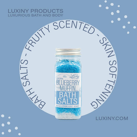 Bath Salts | Blueberry Muffin | 4 oz | Mother's Day Bath Soak