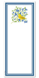 Magnetic Note Pad 14-517 Blueberry Warbler