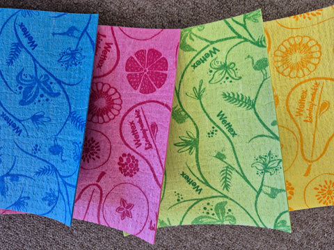 Colored Swedish Dishcloth - Swedish Dishcloths