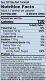Dark Chocolate Sea Salt Caramels Stand Up Pouch