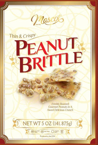 Thin & Crispy Peanut Brittle - 24 Count Display