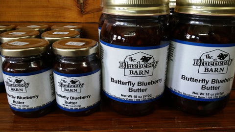 Blueberry Butterfly Butter