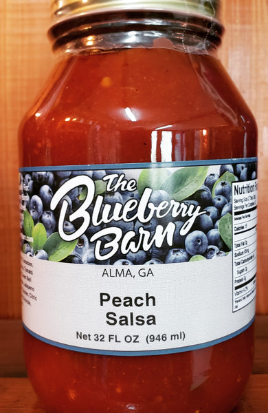 Peach Salsa – The Blueberry Barn